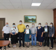 Во Мглине руководители района поздравили супружеские пары с Днем семьи